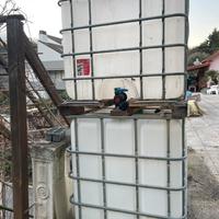 Cisterne 1000lt. per raccolta acqua piovana