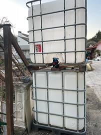 Cisterne 1000lt. per raccolta acqua piovana