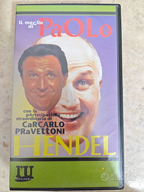 Vhs il meglio di Paolo Hendel -Carcarlo Pravettoni