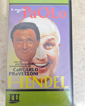 Vhs il meglio di Paolo Hendel -Carcarlo Pravettoni