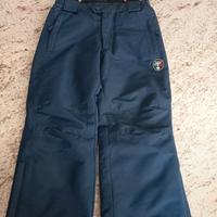pantaloni neve blu scuro 