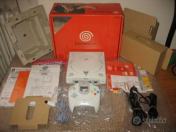 Sega Dreamcast console boxato Japan prima versione