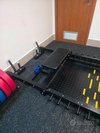 panca hip thrust regolabile