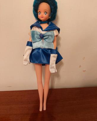 Bambola Sailor Mercury Vintage Anni 90 Bandai