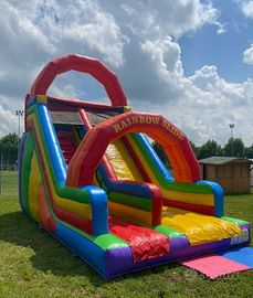 SCIVOLO GONFIABILE ARCOBALENO - GONFIABILE USATO