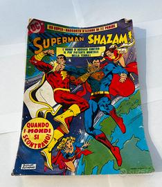 SUPERMAN SHAZAM 1°ED.APRILE 1980 EDITRICE CENISIO