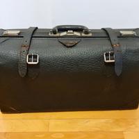 VALIGIA PELLE ANNI 40/50 USA AMERICANA CINEMA