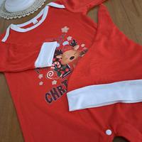 tutina rossa Natale 9:12 mesi nuova con etichetta 