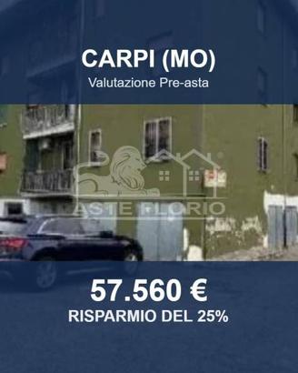 Immobile in asta di 89 m² con box auto a Carpi