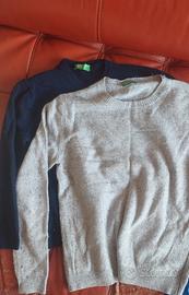2 maglioncini Benetton 8-10 anni