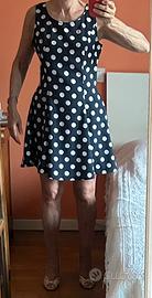 Abito blu a pois Divided 42