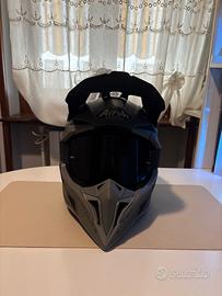 Casco Airoh Wraaap + Mascherina Raven