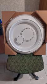 plafoniera con luce calda  -bianca-fredda