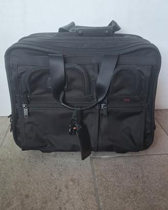 Tumi Alpha Deluxe Wheeled Brief