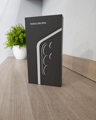 SAMSUNG S26 ULTRA 16/1TB BLACK NUOVO SIGILLATO 