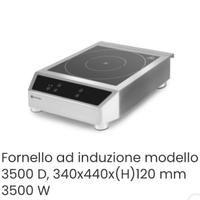 Piastra induzione hendi