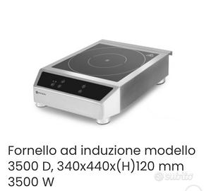 Piastra induzione hendi