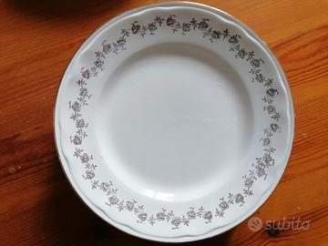 8 piatti frutta Ceramiche Besio Mondovì 1950