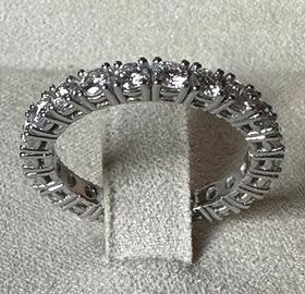 ANELLO FEDINA ORO 18kt. DIAMANTI NATURALI ct. 1,56