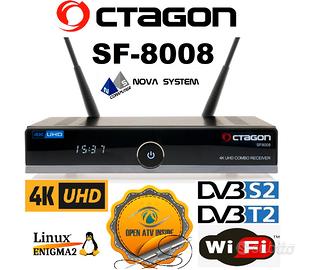 Decoder Octagon SF8008 4K Combo DVB-S2X/C/T2 Linux