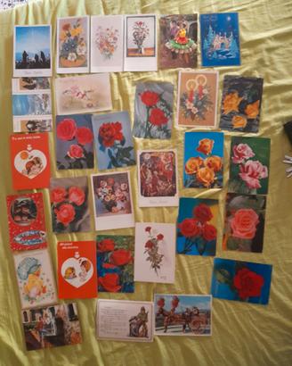 30 cartoline anni 80