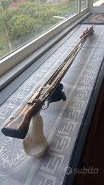 Arbalete in legno doppio elastico 