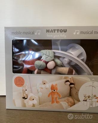 Giostrina musicale per lettino Nattou