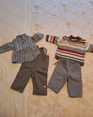 N.2 completi 3 mesi Benetton Noukie's