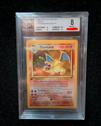Charizard set base prima edizione