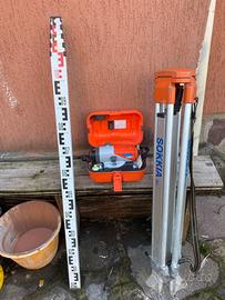 cannocchiale+cavalletto+stadia sokkia