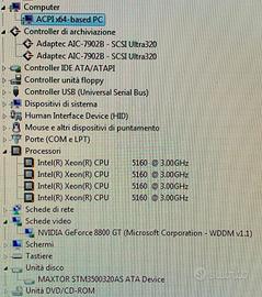 PC Fisso CPU Intel XEON