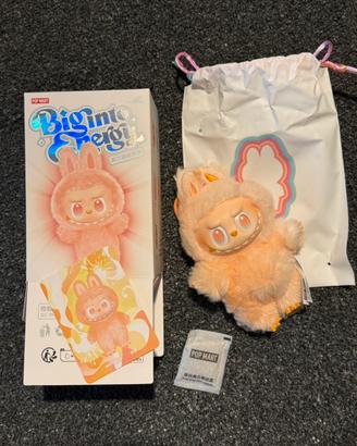 Labubu the monster big into energy happiness