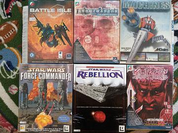 Giochi per Pc big box scatolone retrogames