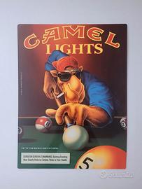 Quadro metallo Vintage Camel