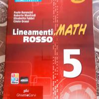 Lineamenti Math Rosso 5
