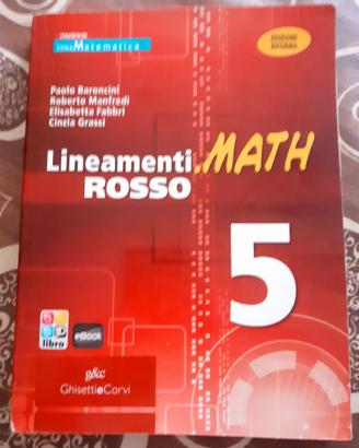 Lineamenti Math Rosso 5