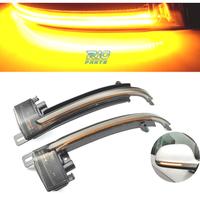 FRECCIE SPECCHIO PER AUDI A3 A4 A5 A6 Q3 LED NERO 