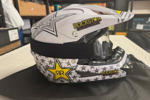 Casco enduro Motard rockstar
