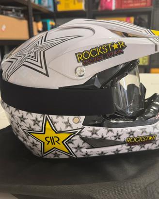 Casco enduro Motard rockstar