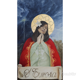 Quadro arte sacra (Santa Eurosia)