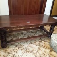 Tavolino da salotto legno massello