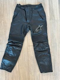 Pantaloni in pelle Alpinestars uomo taglia 50