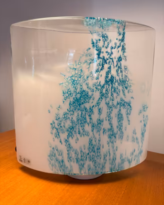 Lampada da tavolo Leucos Idra blu 