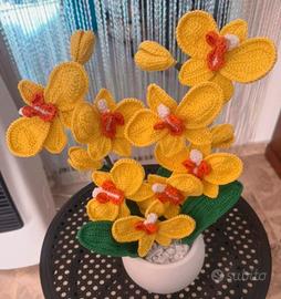 Cod 51 orchidea gialli e arancione 