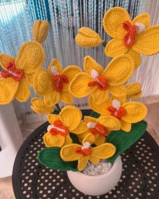 Cod 51 orchidea gialli e arancione 