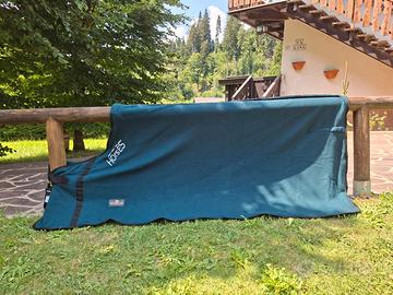 Coperta Cavallo in Pile Verde - Taglia: 162cm