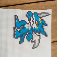 Pixel art Digimon 