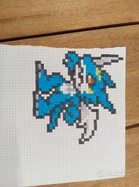 Pixel art Digimon 