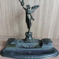 calamaio da tavolo in bronzo - Vittoria Alata