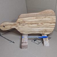 Tagliere in legno di ulivo 33x13cm made in Italy 